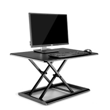 Workstation Adjustable Wooden Desktop Sit Stand Table Convert Laptop Desk to Standing Desk